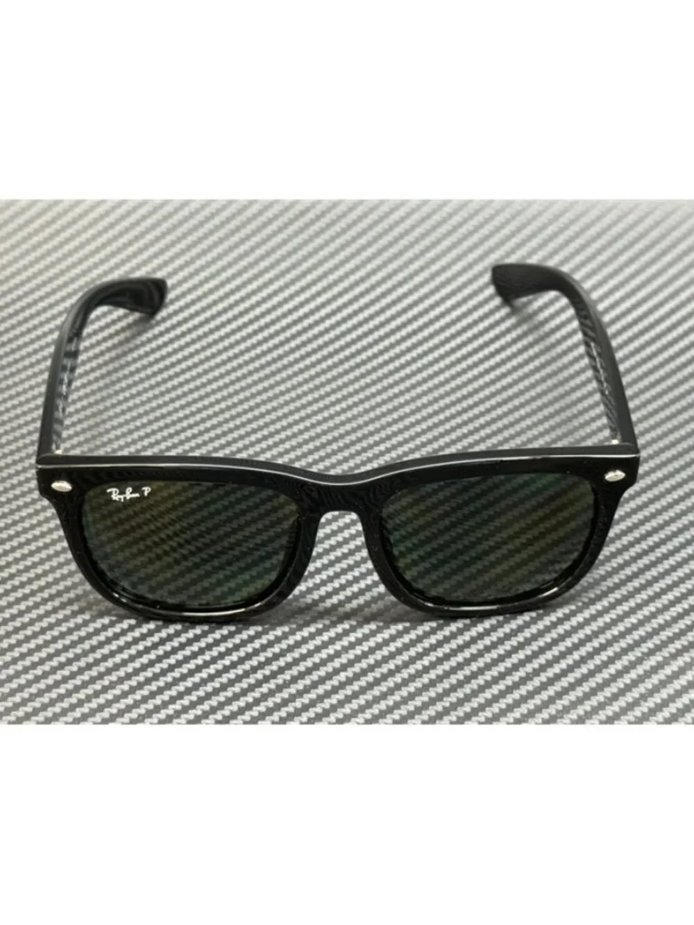 New Ray-Ban Men Black Sunglasses 57-19-145